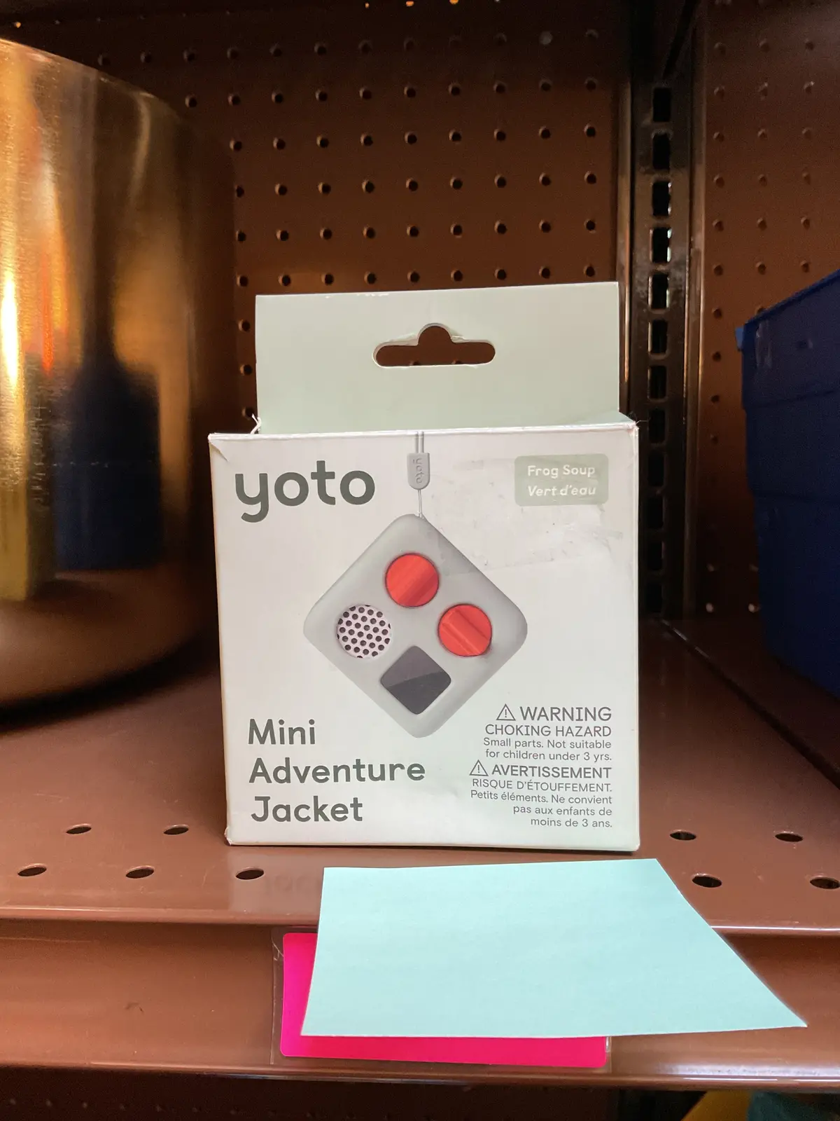 Yoto Mini Adventure Jacket Frog Soup 1