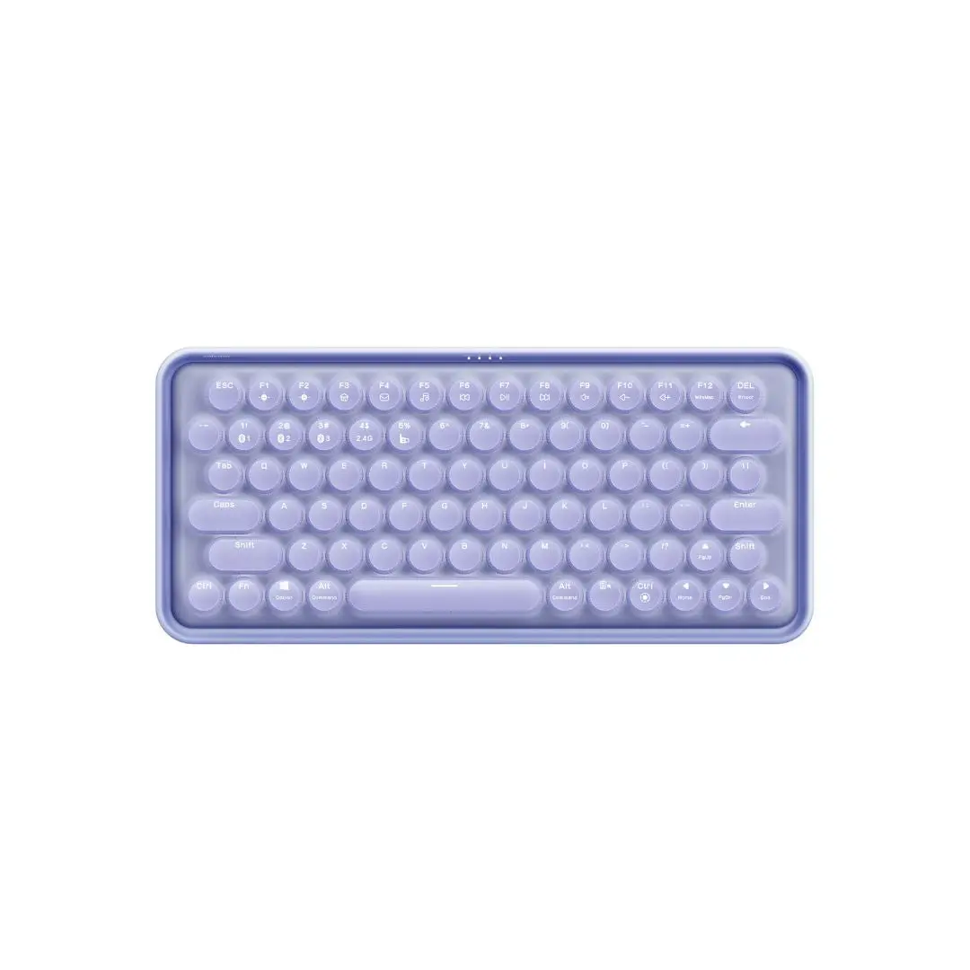 Rapoo Ralemo Pre 5 Multi-Mode Wireless Mechanical Keyboard - Purple 1