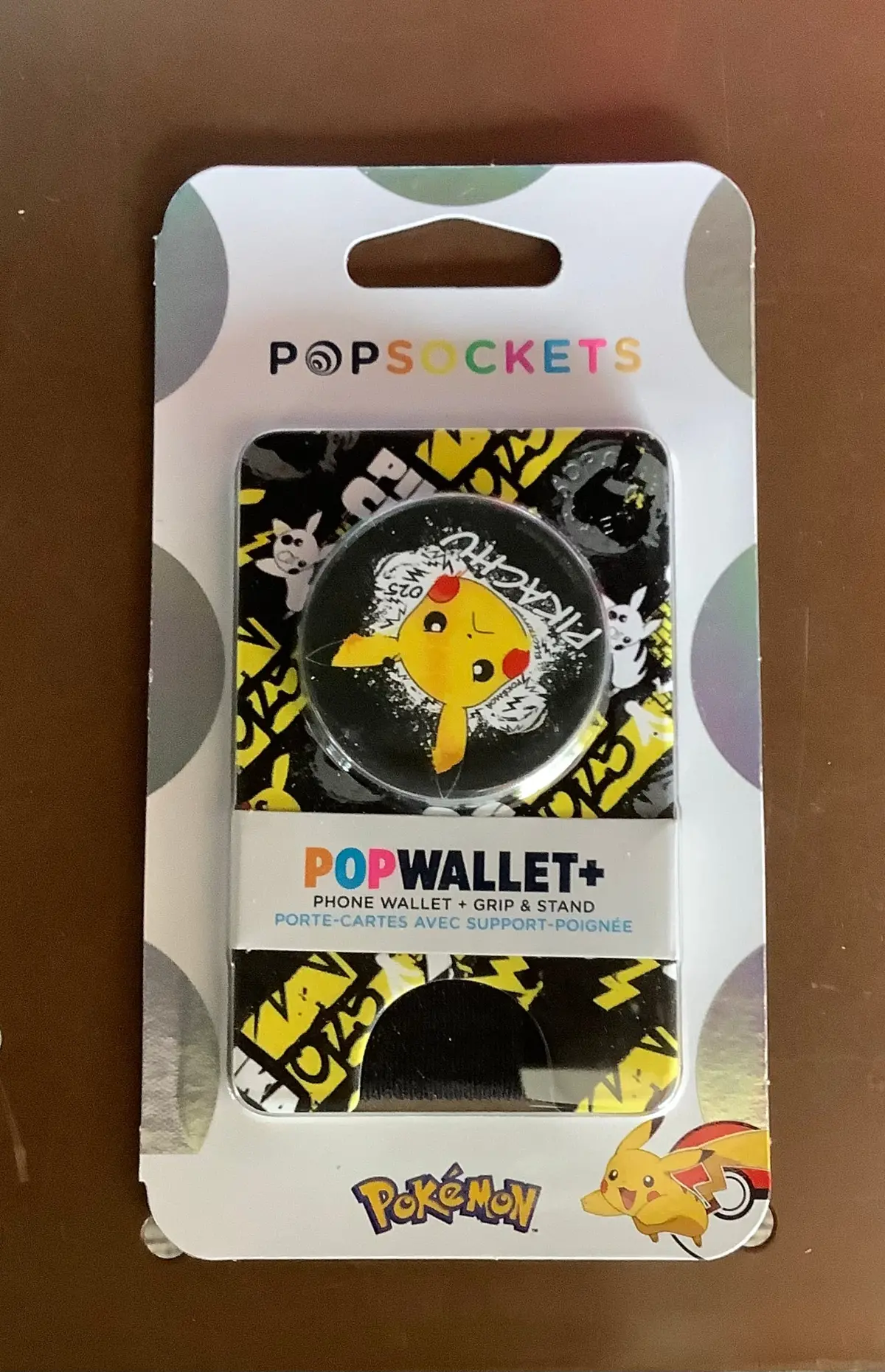 Pokémon Pop Wallet- Yellow And Black Pikachu 1