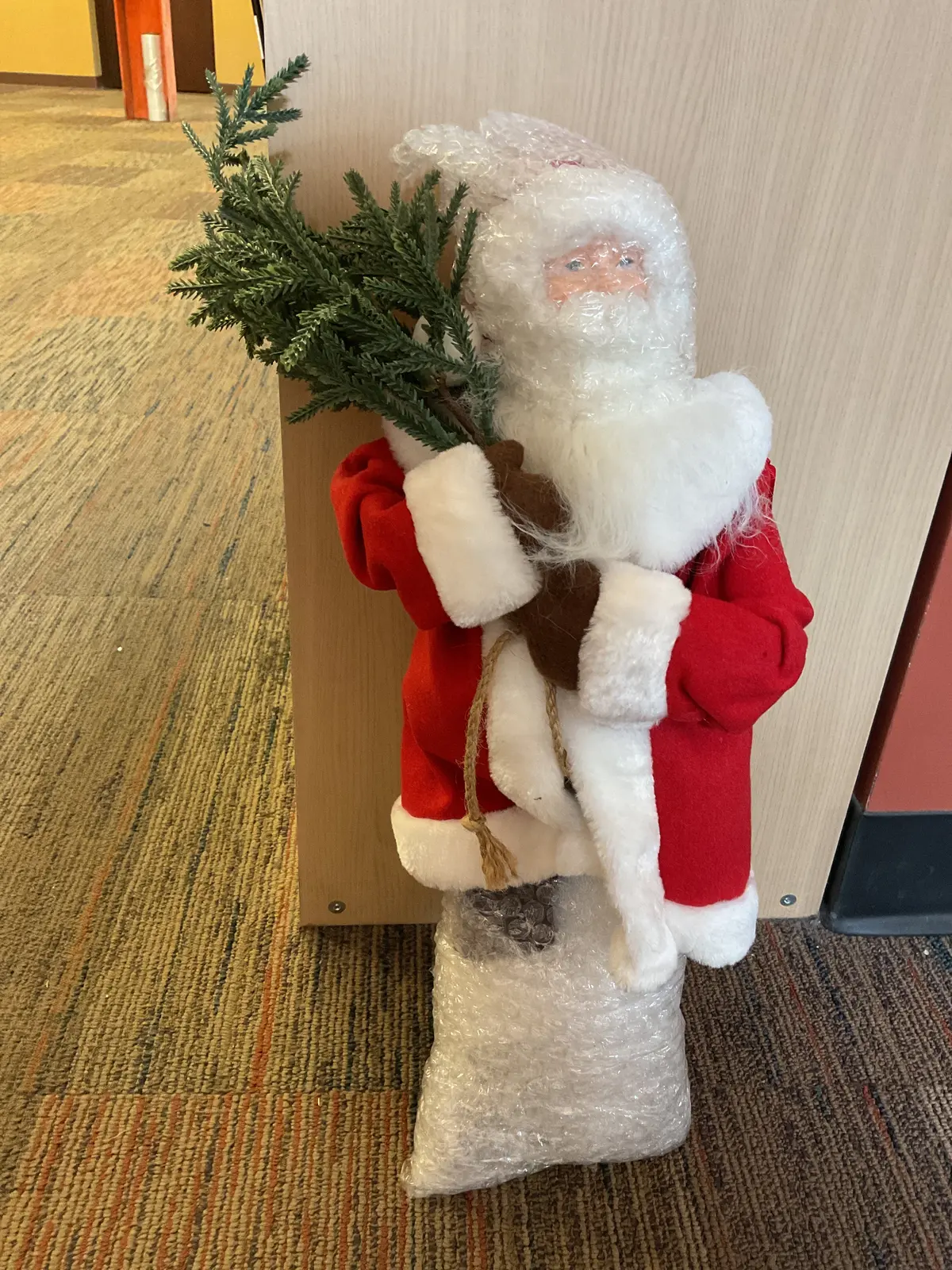 National Brand Christmas Standing Santa Figure 1