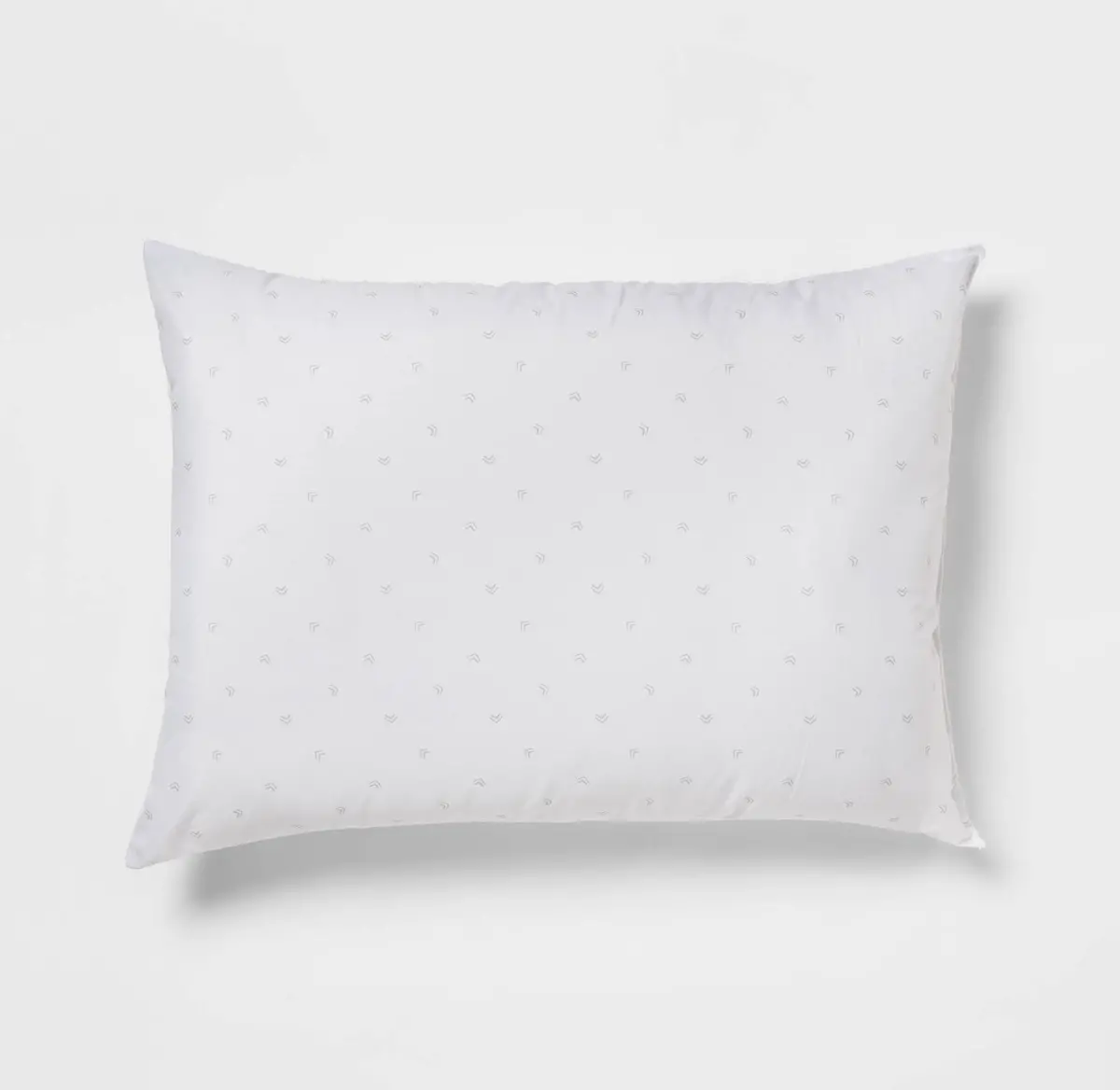 Plush Pillow Standard/Queen White 1