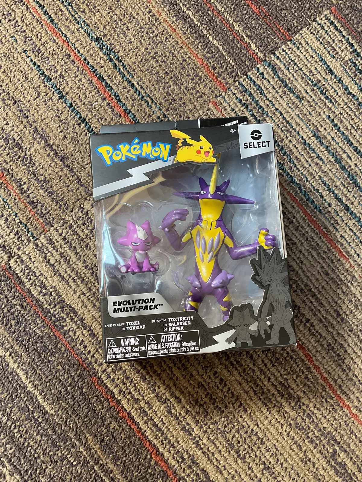 Pokémon Evolution Toxel And Toxtricity Action Figure Set - 2Pk 1