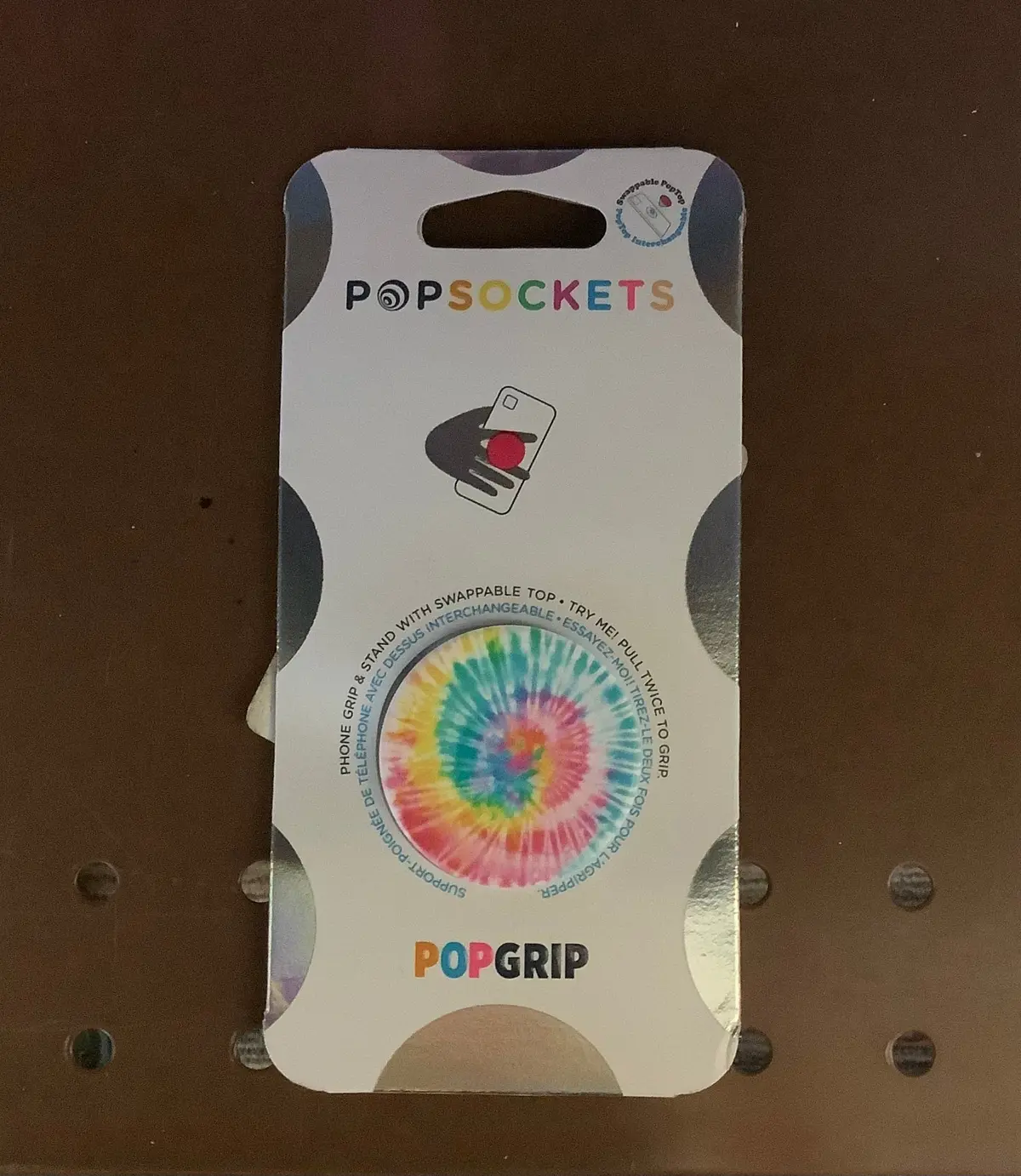 Popsockets Popgrip Cell Phone Grip & Stand - Tie Dye 1