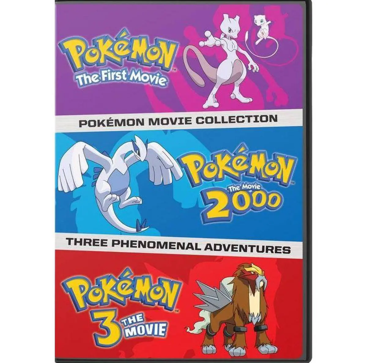 Pokémon: The First Three Movies (Dvd)(2018) 1
