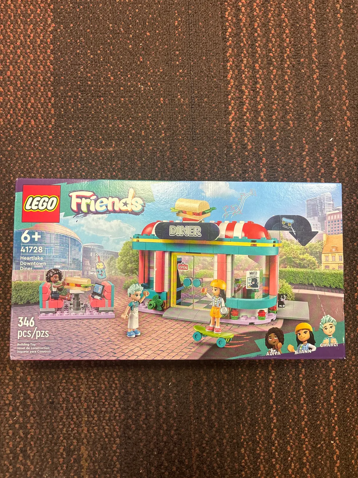 Lego Friends Heartlake Downtown Diner 41728 Building Toy 1