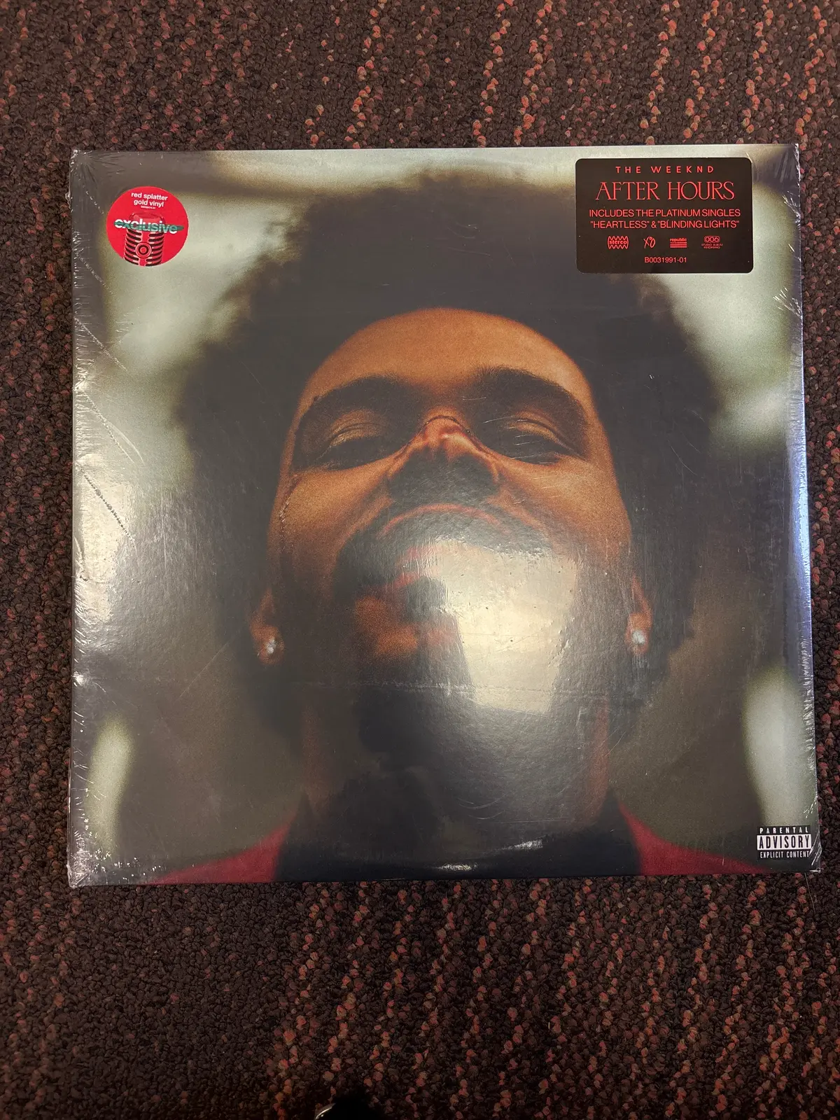 The Weeknd - After Hours [Explicit Lyrics] (Vinyl) Sealed 1