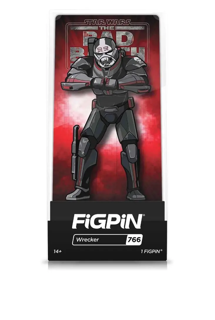 Star Wars The Bad Batch Wrecker #766 Figpin Classic Enamel Pin 1