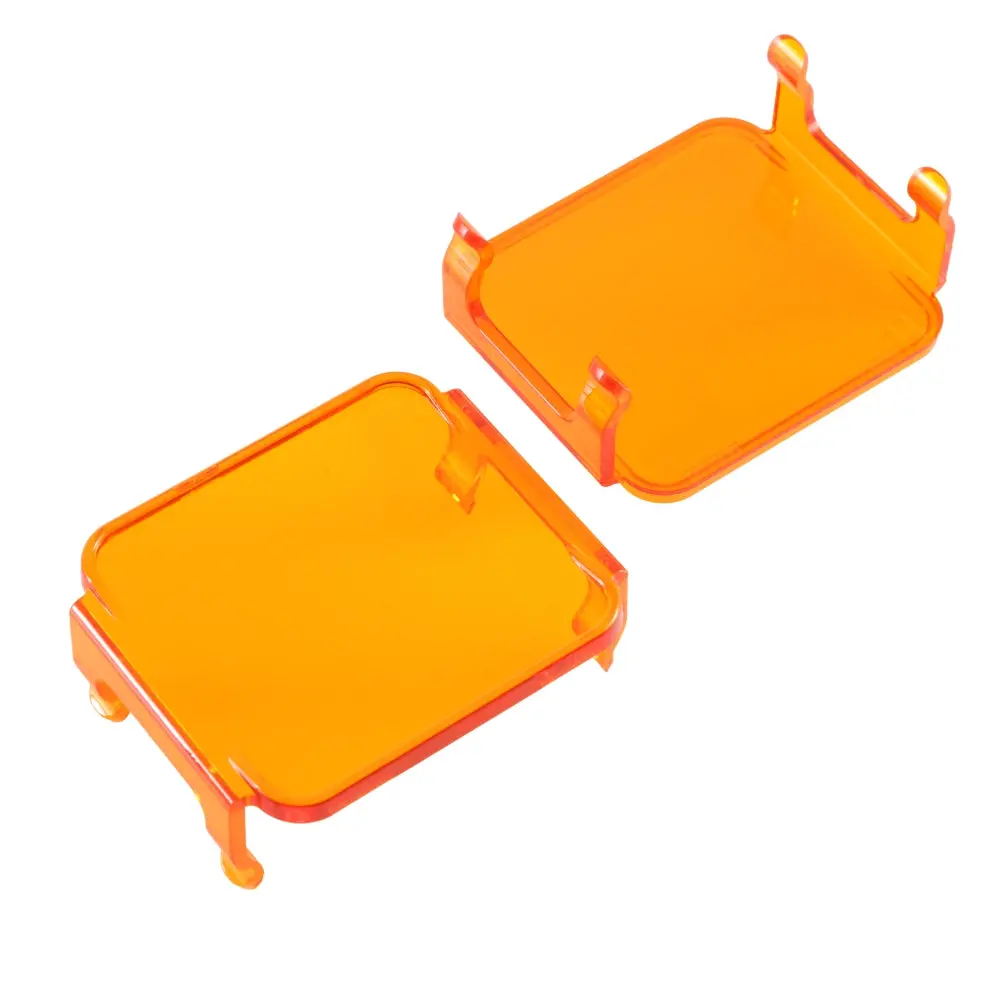 Fa Series 4 Inch Led Pod Lights Dark Amber Cover Light Shield Cover 1