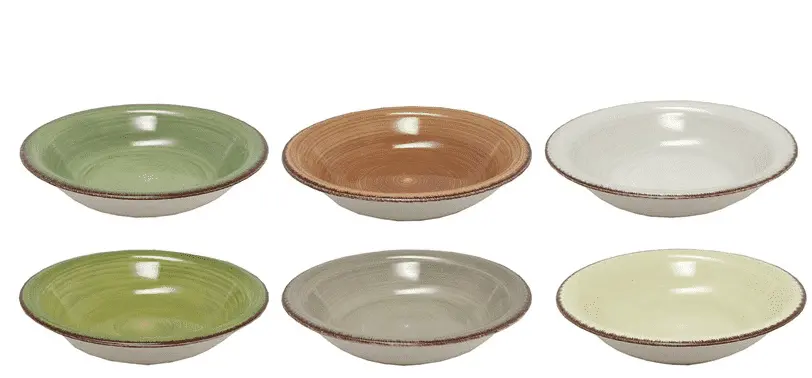 Studio Tavola Diepe Borden / Pastaborden Deep Forest Ø 21 Cm - 6 Stuks 1