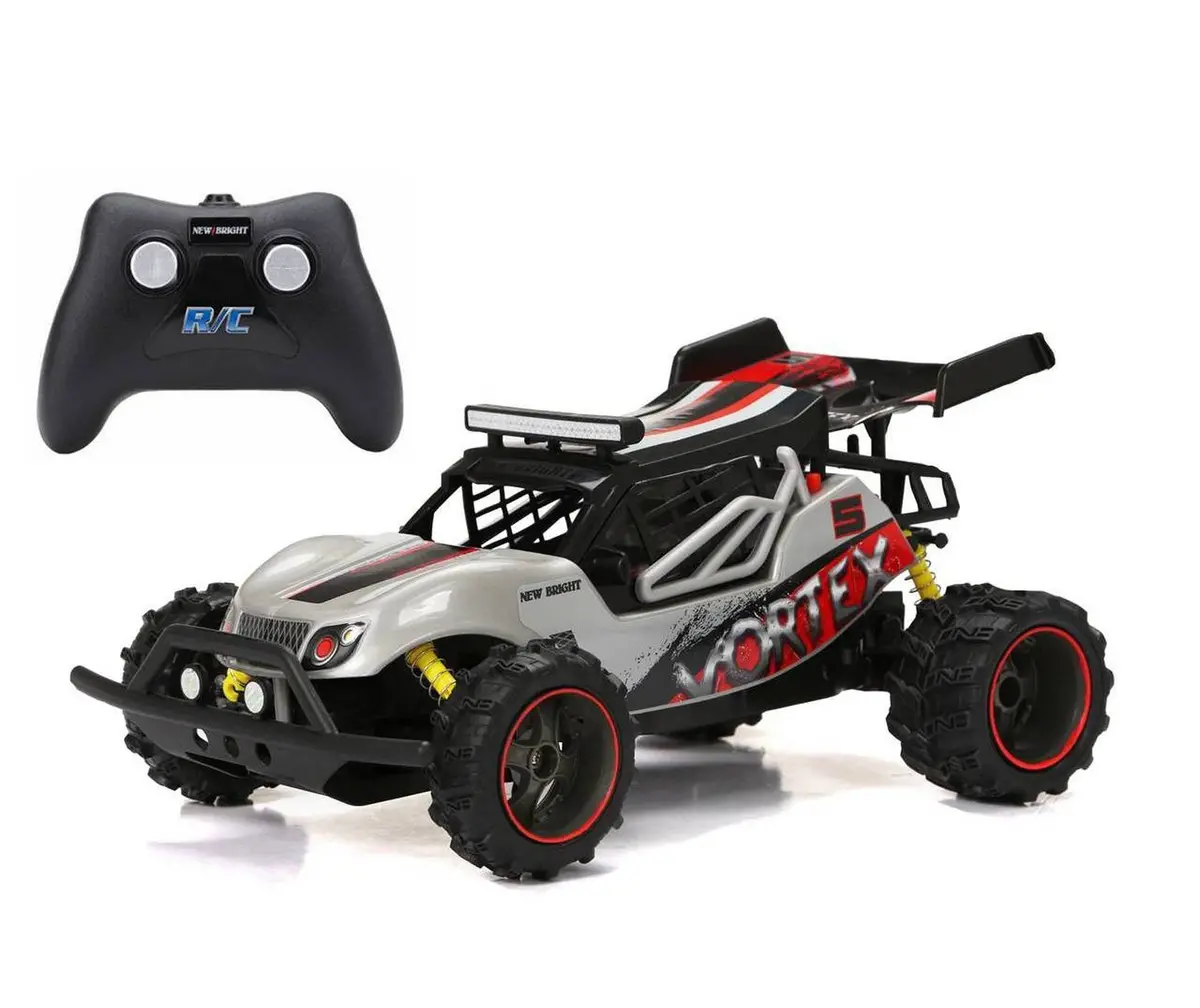 New Bright 1:14 R/C Full Function Usb Buggy - Vortex Silver 1