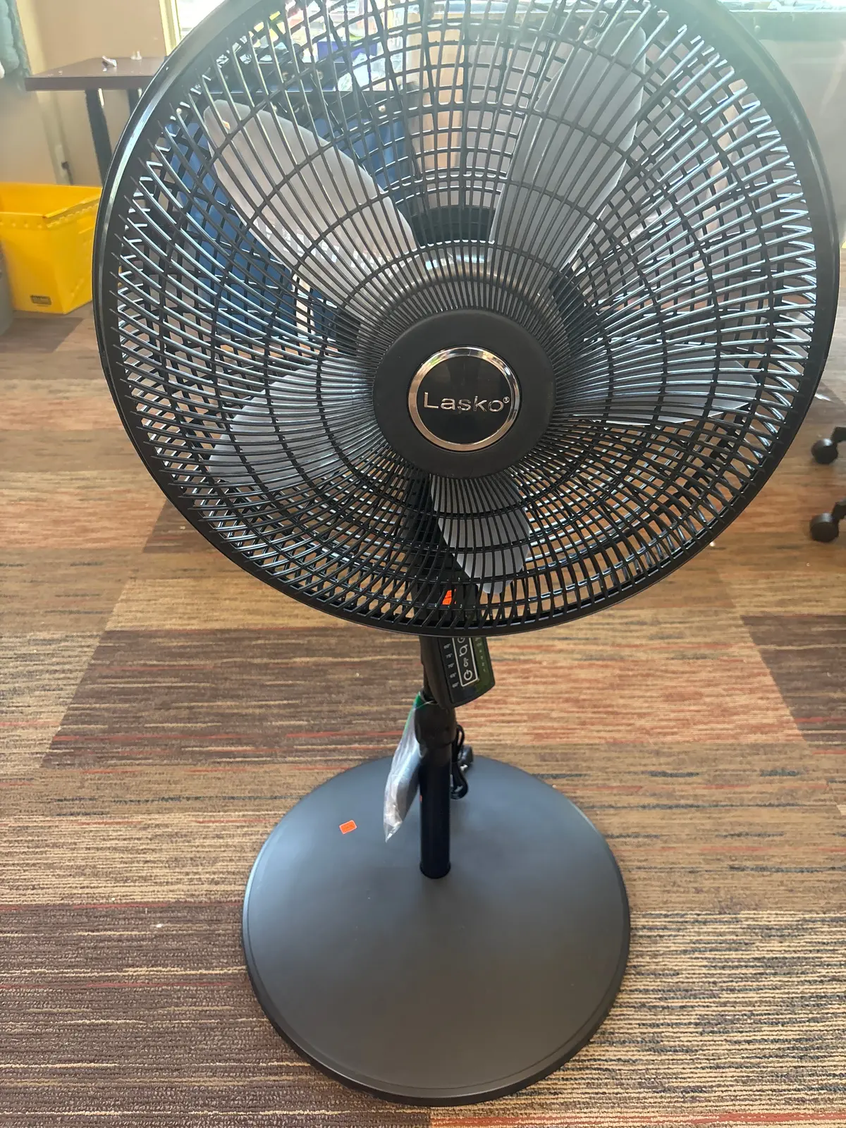 Lasko Adjustable Oscillating Fan Black 1
