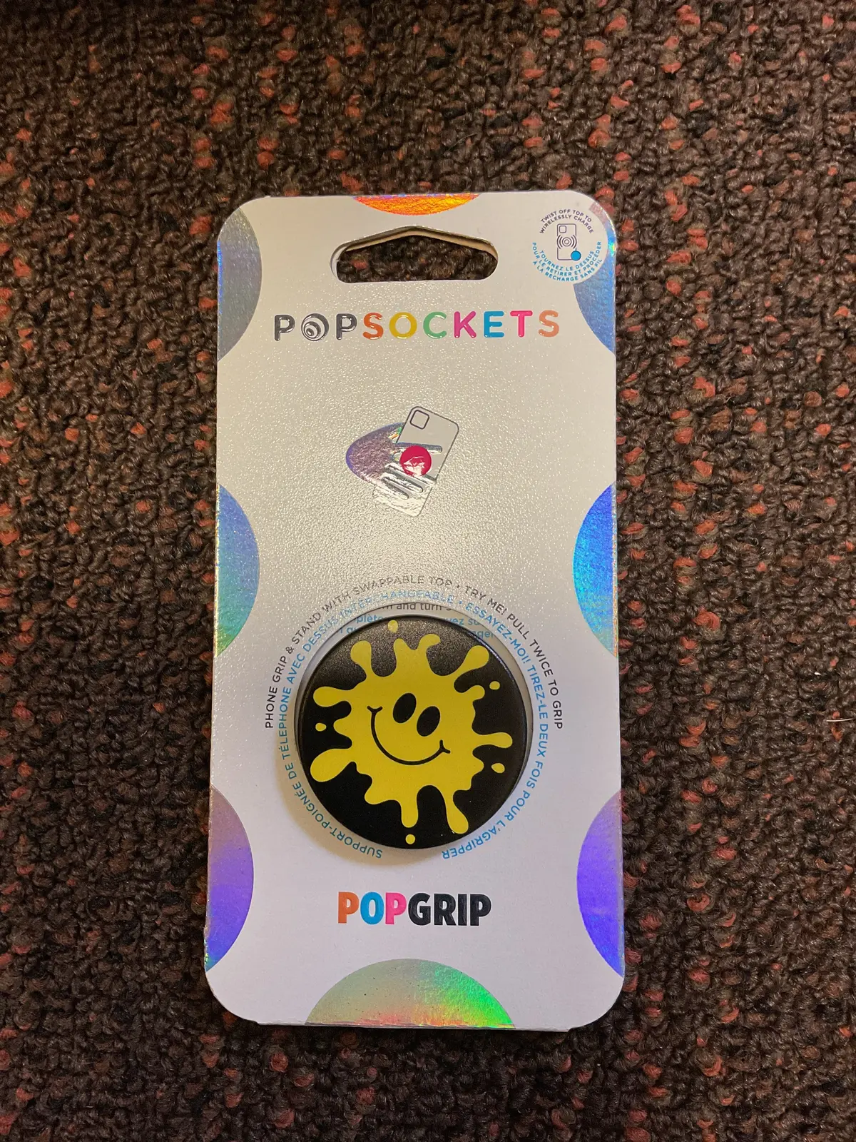 Popsockets Popgrip Cell Phone Grip & Stand-Splat 1
