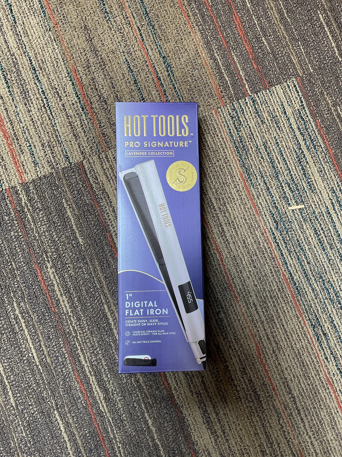 Hot Tools Pro Signature Collection With Led Display Flat Hair
Iron - Lavender - 1" 1
