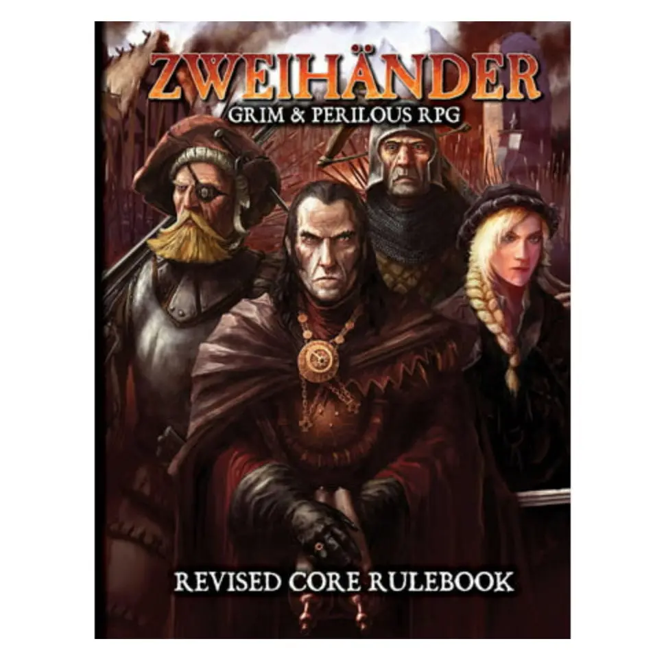 Zweihander Rpg: Revised Core Rulebook- By Daniel D Fox (Hardcover) 1