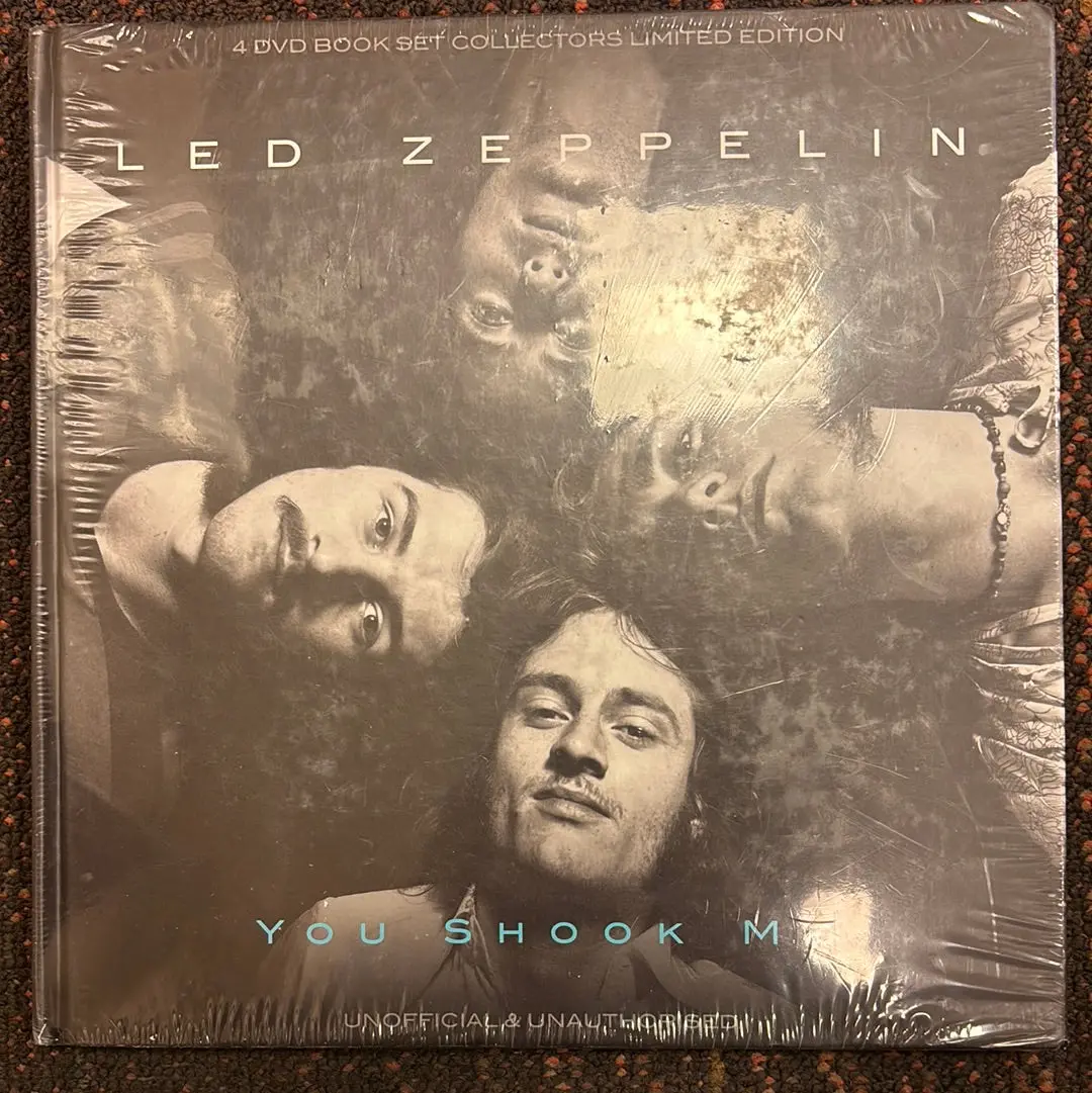Led Zeppelin - You Shook Me 4 Dvd Book Set Collectors Limited Edition 1