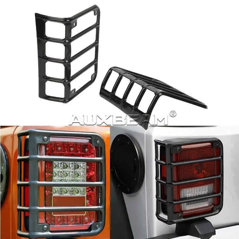 (2Pcs/Set) Steel Light Reverse Light Guard For 07-15 Jeep Wrangler 1