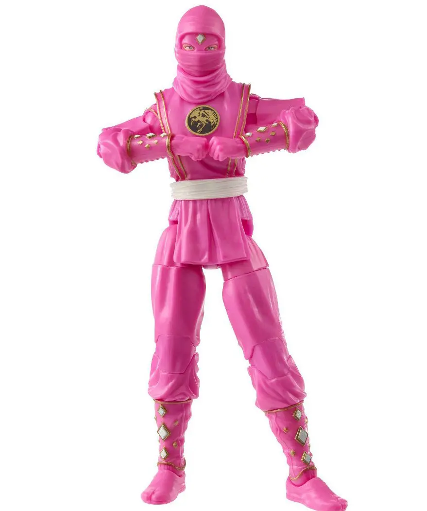 Power Rangers Lightning Collections Mighty Morphin Ninja Pink Ranger Action Figure 1