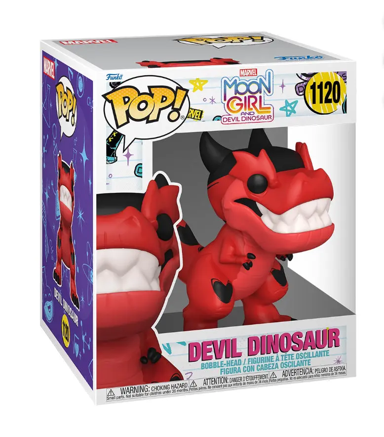Funko Pop! Super: Moon Girl & Devil Dinosaur - Devil Dinosaur Vinyl Bobblehead 1