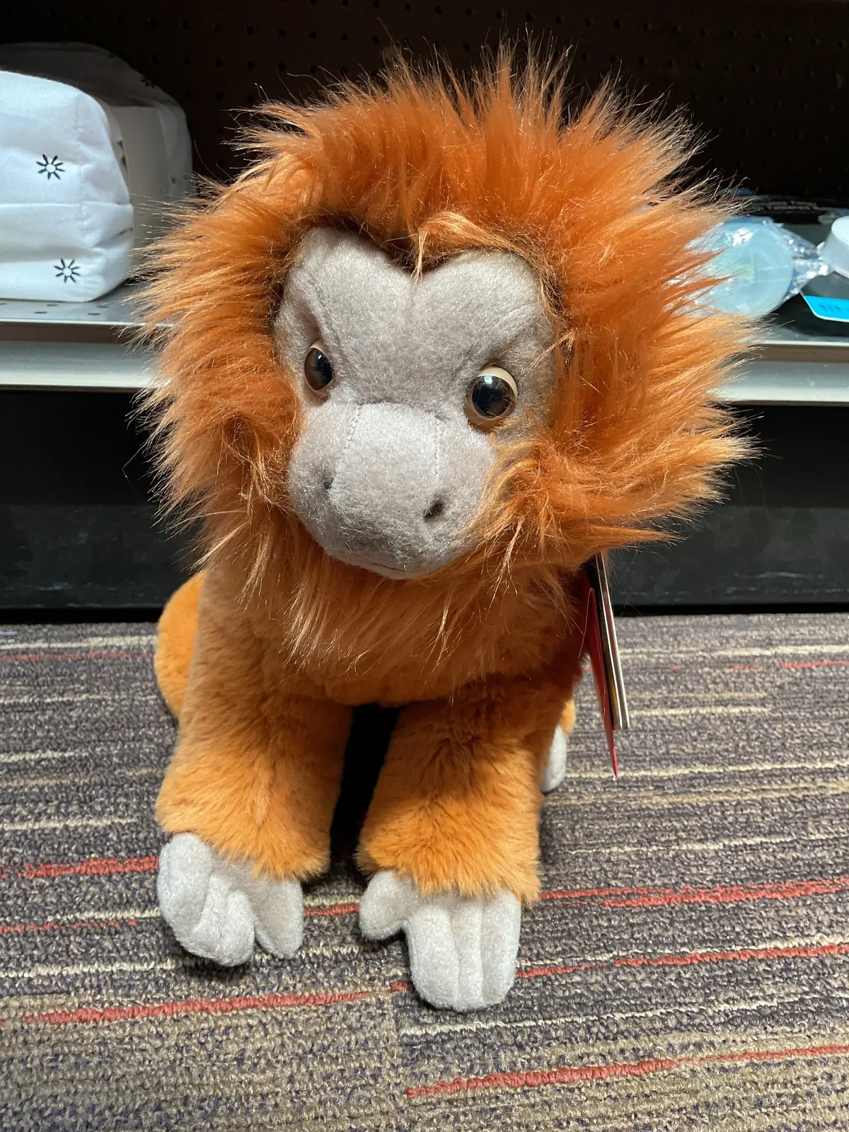 Fao Schwarz Adopt A Wild Pal Gold Lion Tamarin Plush 1