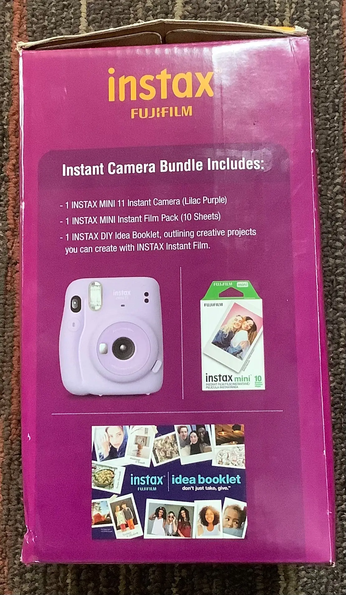 Instax Mini 11 Camera Bundle - Purple 1