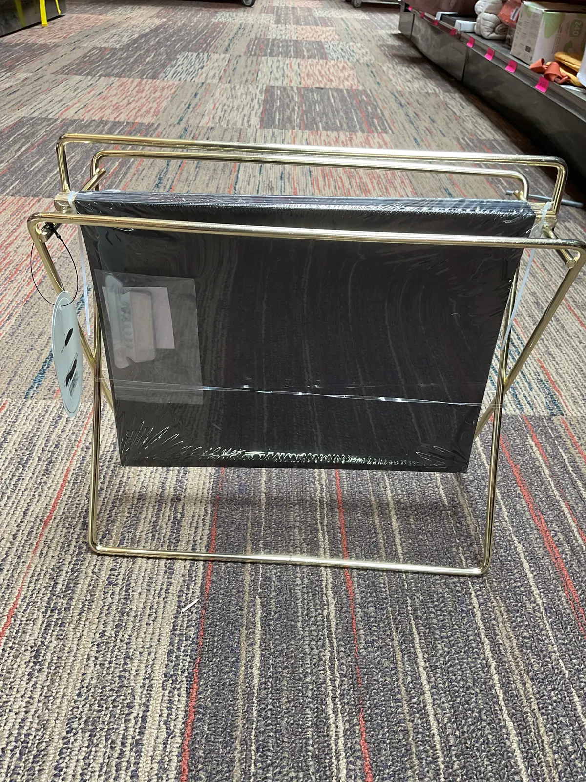 Tabletop Hanging File Holder Gold 1