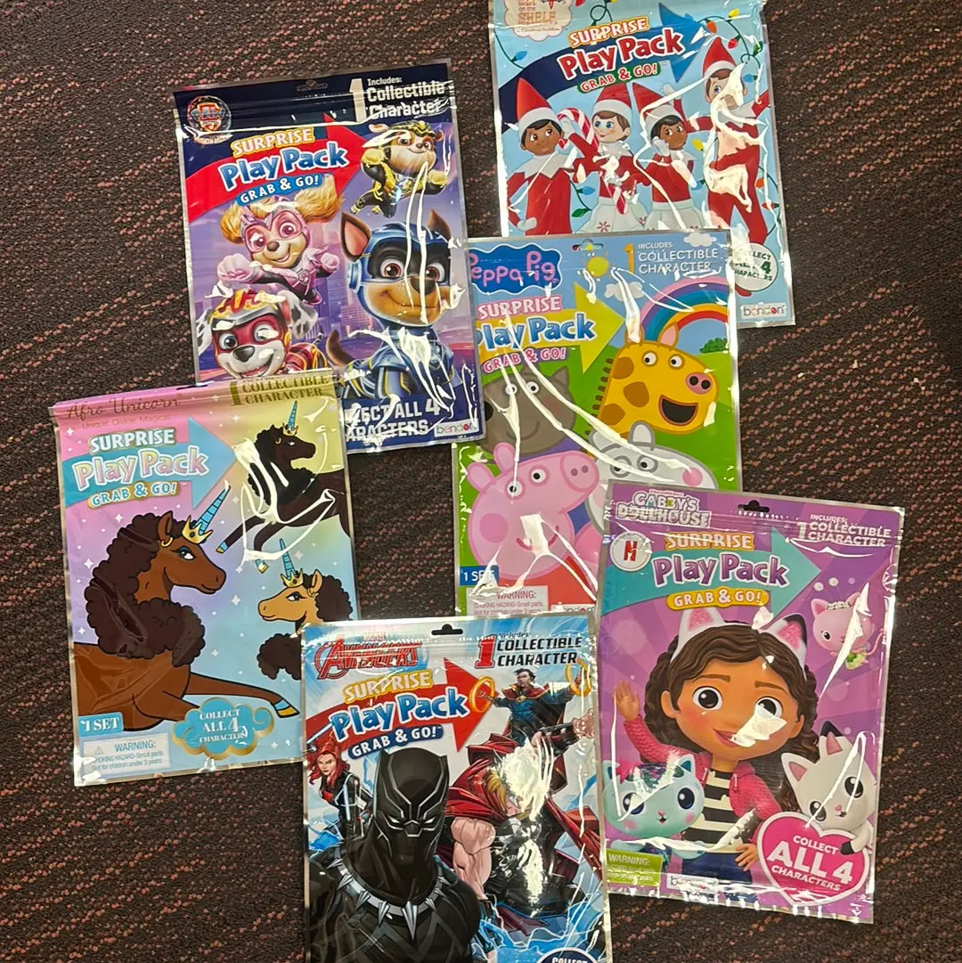 Case Pack Kids Party Favors - 24 Surprise Play Packs Large Variety 1 1