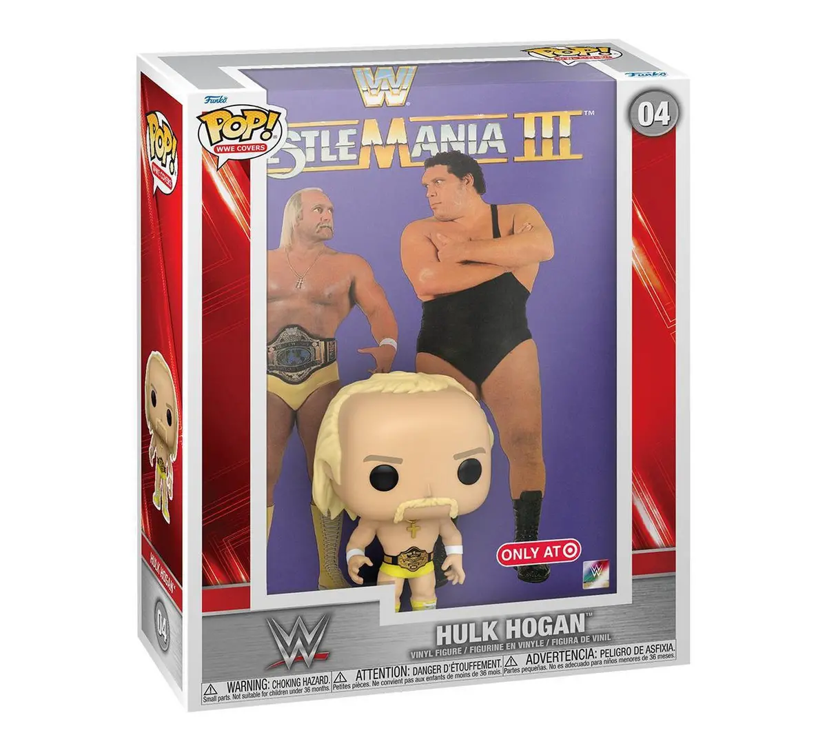Funko Pop! Wwe Cover- Hulk Hogan Vinyl Figure 1