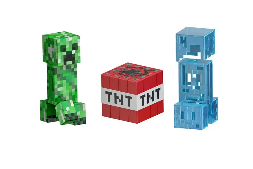 Minecraft Diamond Level Creeper Action Figure 1