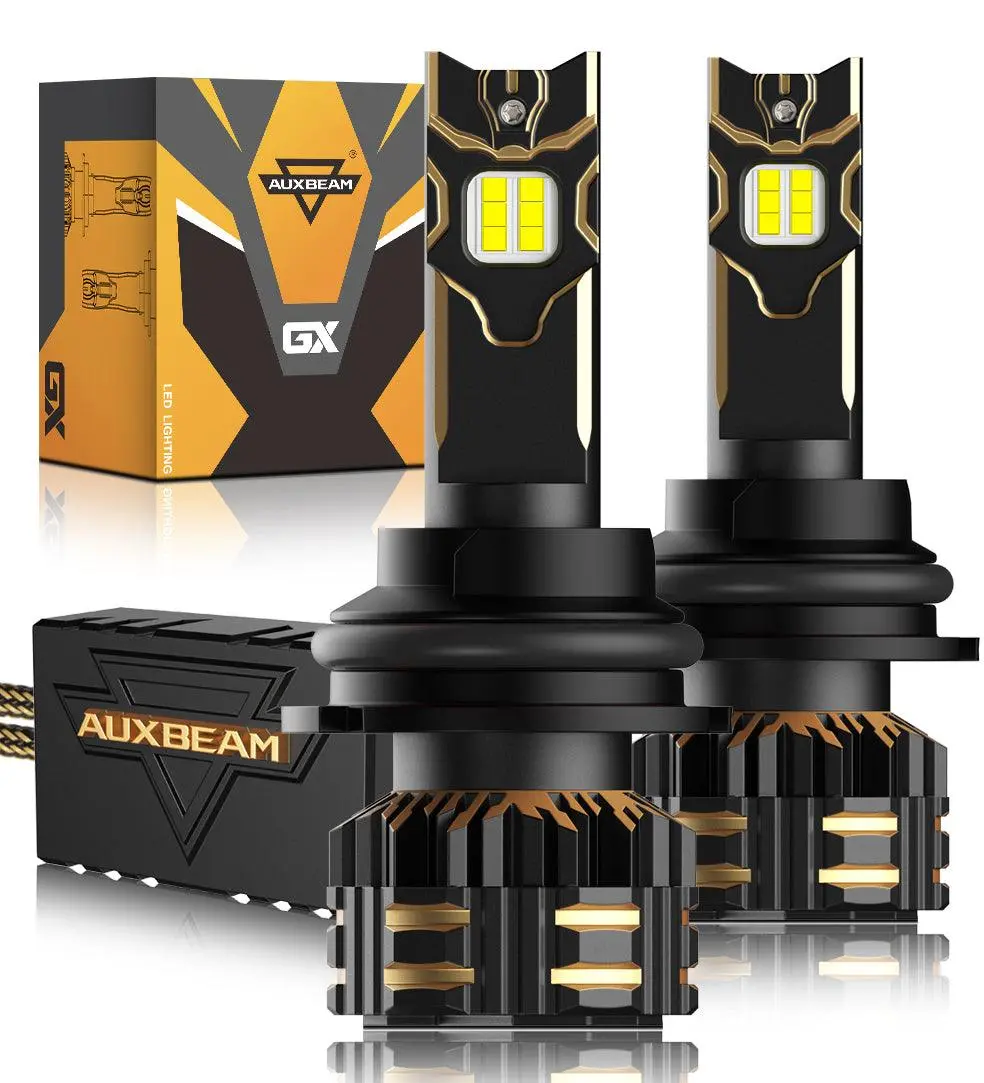 9004/Hb1 Led Headlight Bulbs 120W 25000Ml Gx Series Brigtest 6500K Cool White | 2 Bulus 1