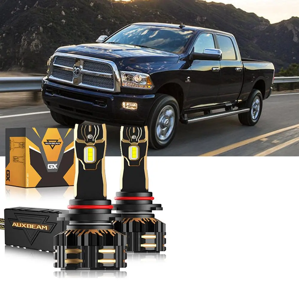 For 2013-2015 Ram 2500 (Without Projector-Type Headlights) 9005 H11 Led Headlight Bulbs Bundle 17
