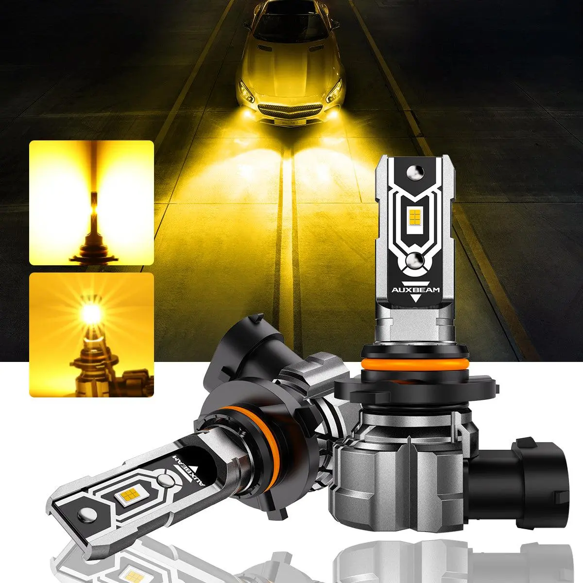 For 2005-2007 Ford Mustang Gt H13 Led Headlight Bulbs 8