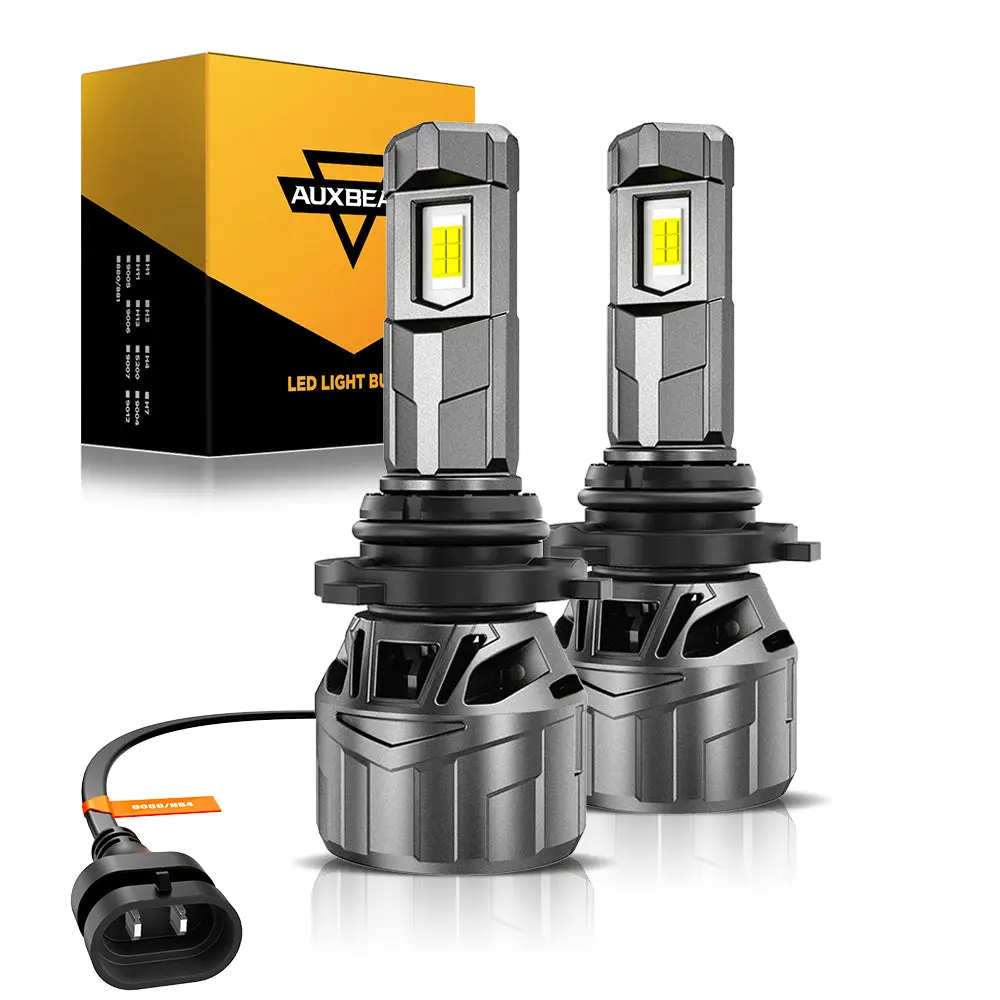 🆕9006/Hb4 Led Headlight Bulbs100w 22000Lm F18 Series 1:1 Mini Size 6500K Cool White | 2 Bulbs 1