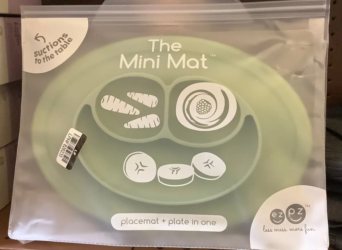 Ezz Mini Mat Plate - Sage 1