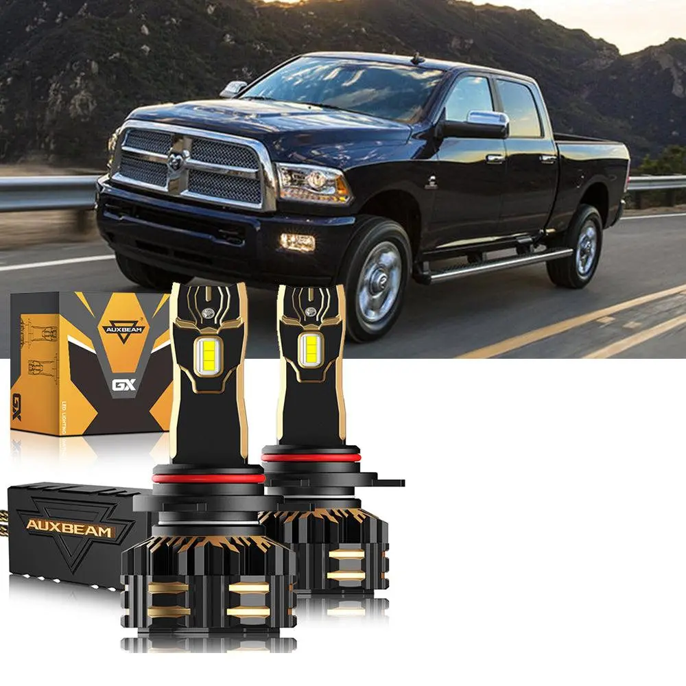 For 2013-2015 Ram 2500 (With Projector-Type Headlights) 9005 9012 Led Headlight Bulbs Bundle 18