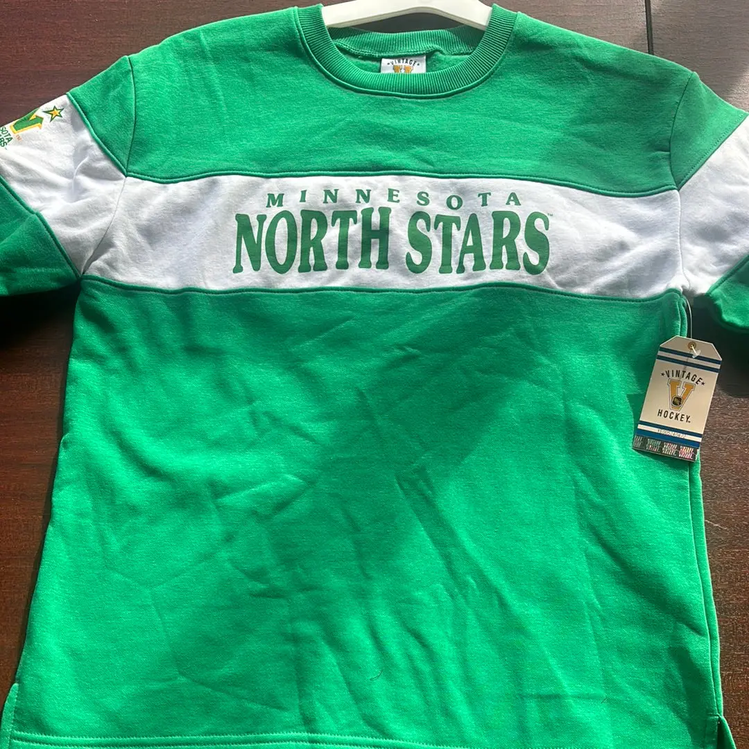 Minnesota North Stars Vintage Hockey Crewneck 1