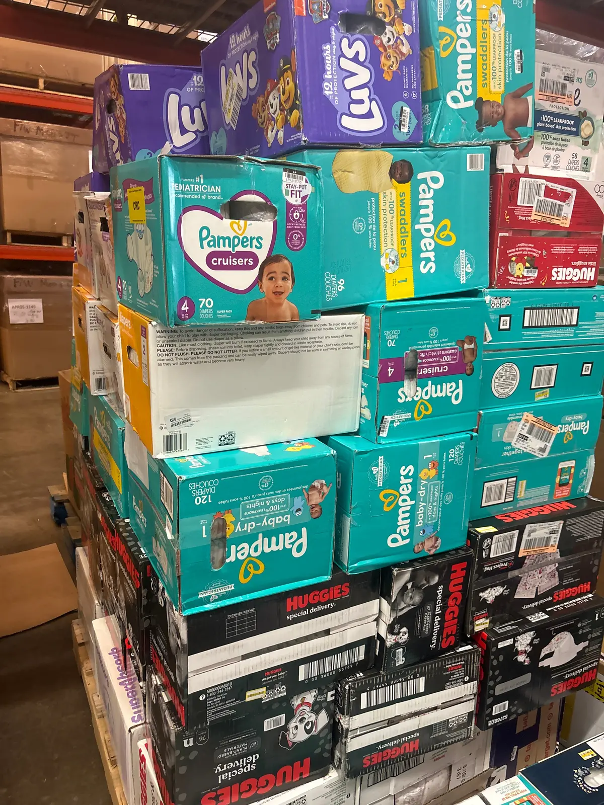 Baby Diapers Pallet #3 1