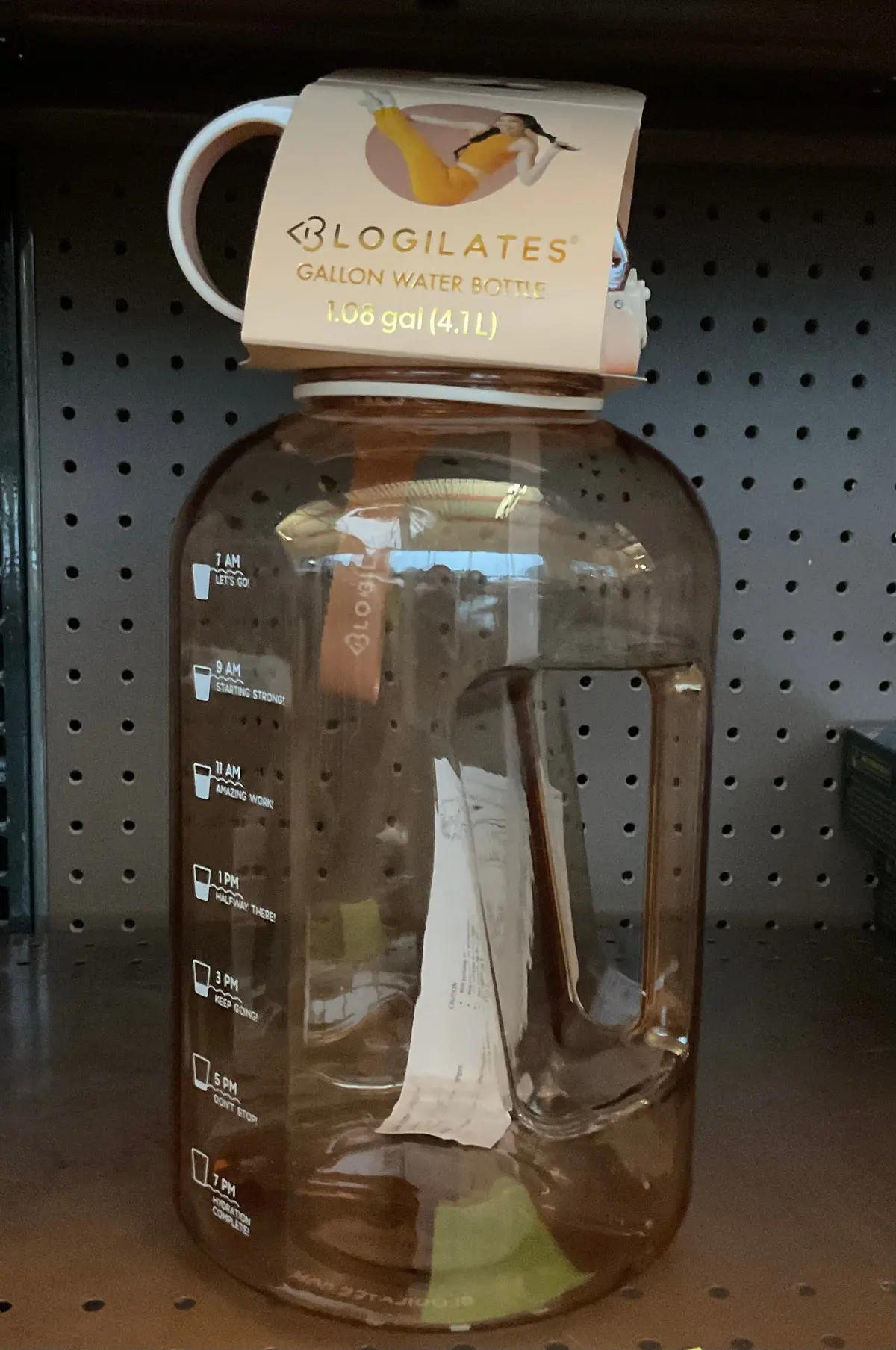 Blogilates Gallon Water Bottle - 1.08 Gallons 1