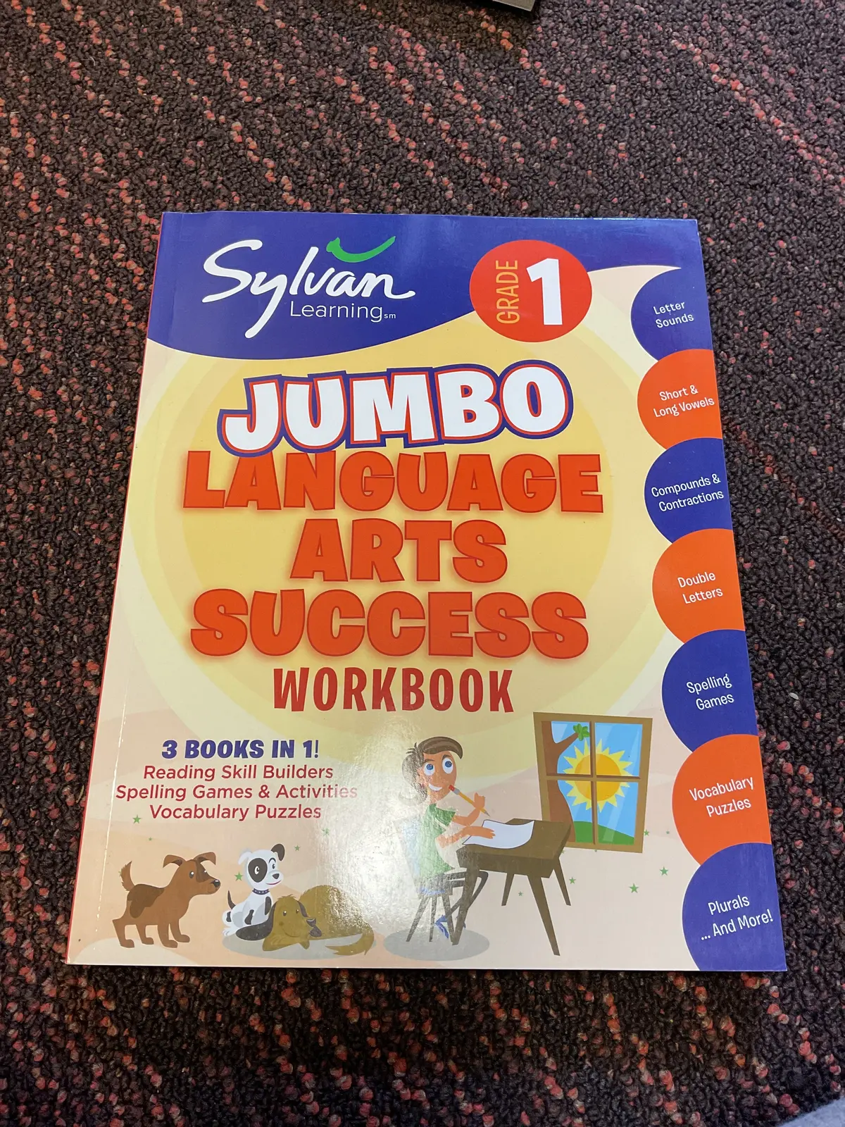 1St Grade Jumbo Language Arts Success Workbook - (Sylvan
Language Arts Jumbo Workbooks) By Sylvan Learning (Paperback) 1