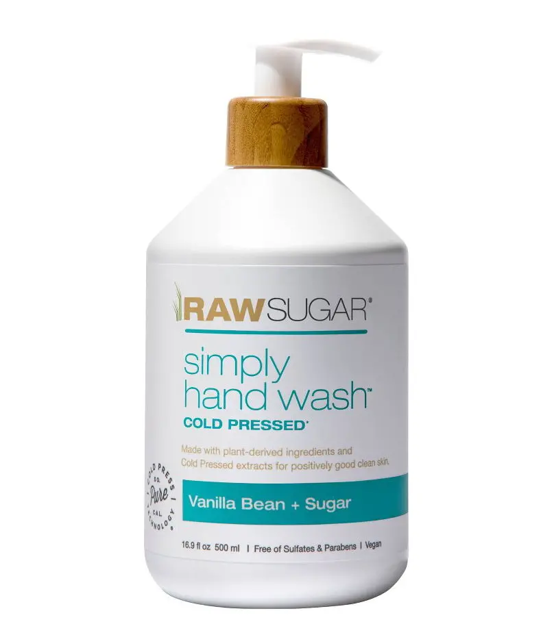 Raw Sugar Simply Hand Wash Vanilla Bean = Sugar - 16.9 Fl Oz 1