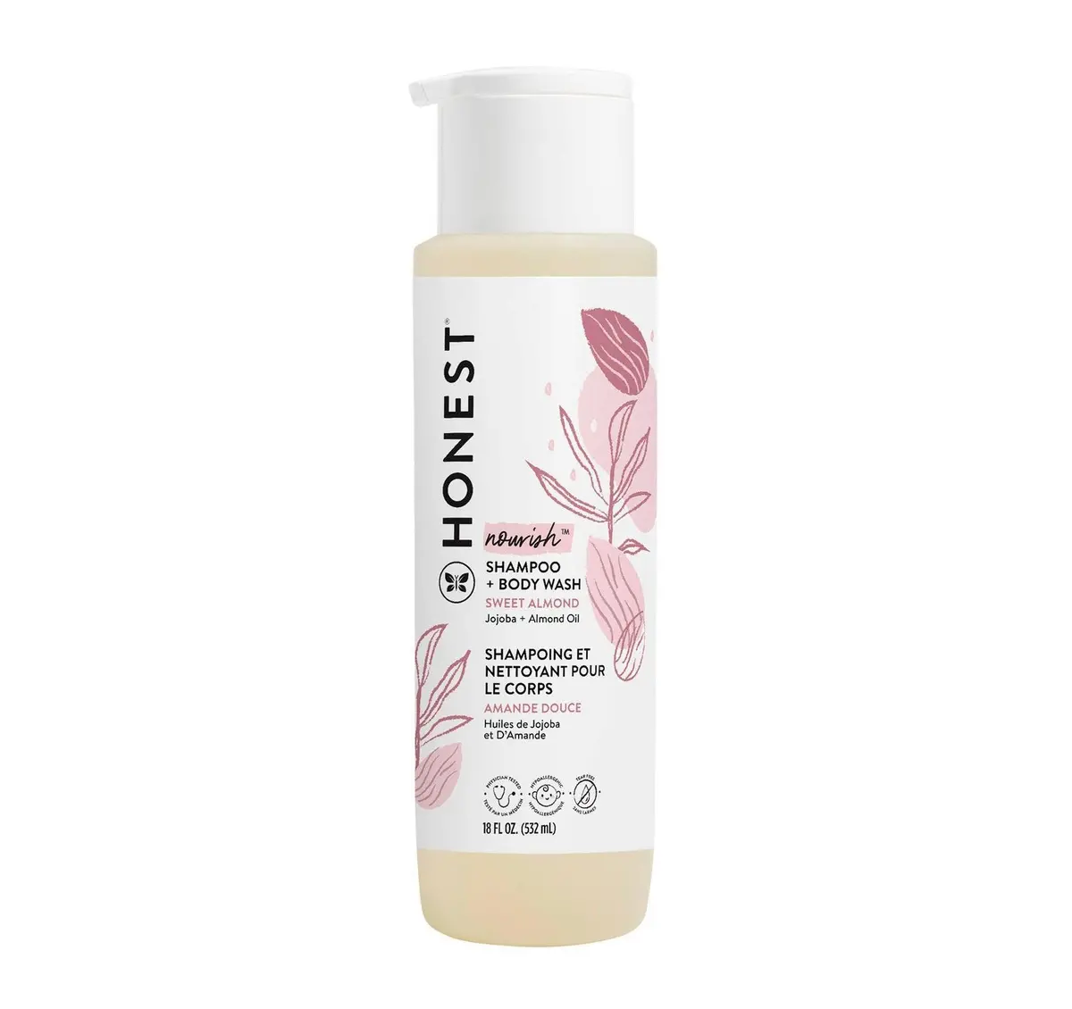 The Honest Company Nourish Shampoo And Body Wash - Sweet Almond 1