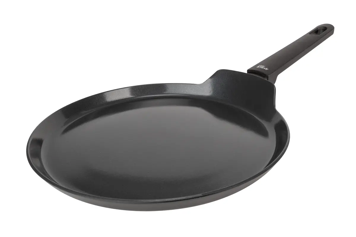 Cookinglife Pannenkoekenpan Black Cera Zwart Ø 24 Cm - Keramische Anti-Aanbaklaag 1