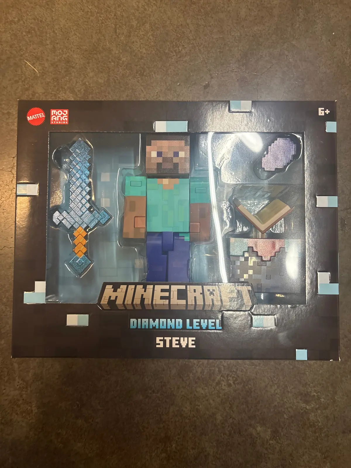 Minecraft Steve Diamond Level Mini Figure 1