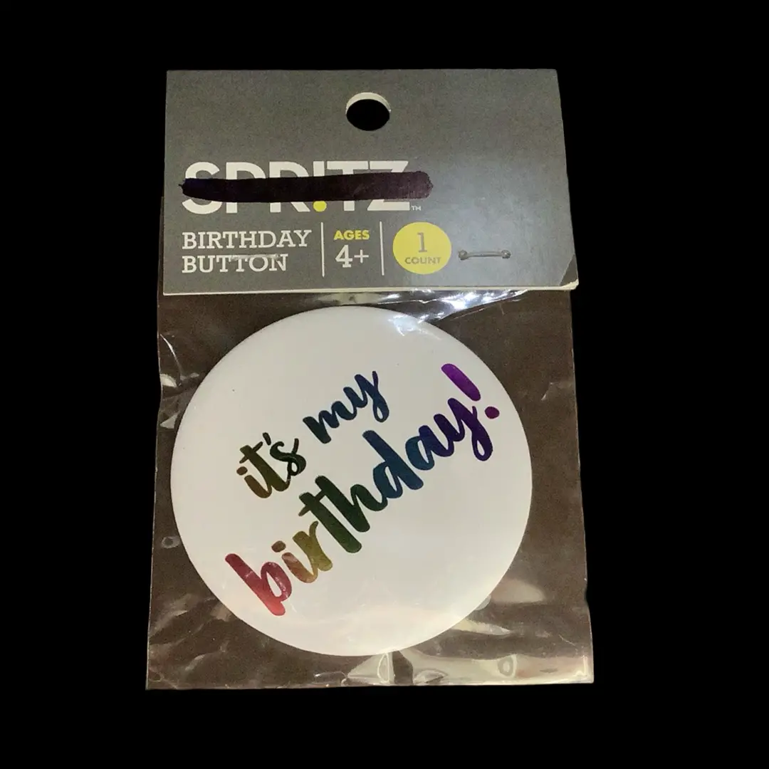 “It’S My Birthday!” Button 1