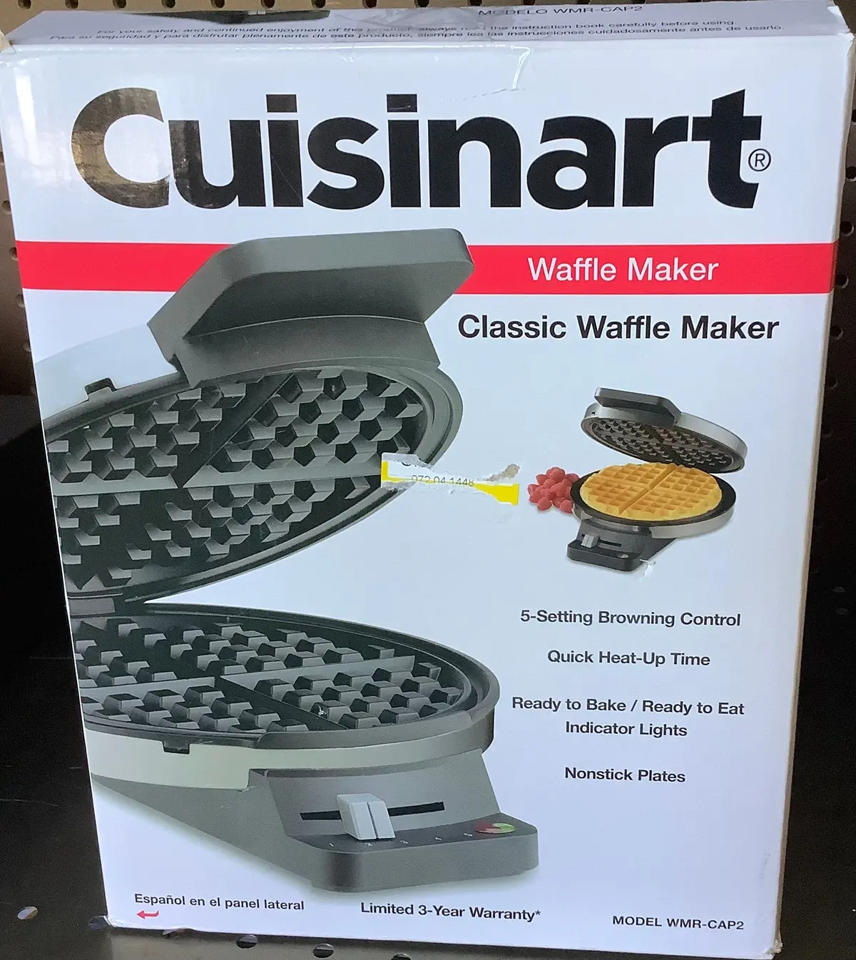 Cuisinart Classic Waffle Maker - Stainless Steel 1