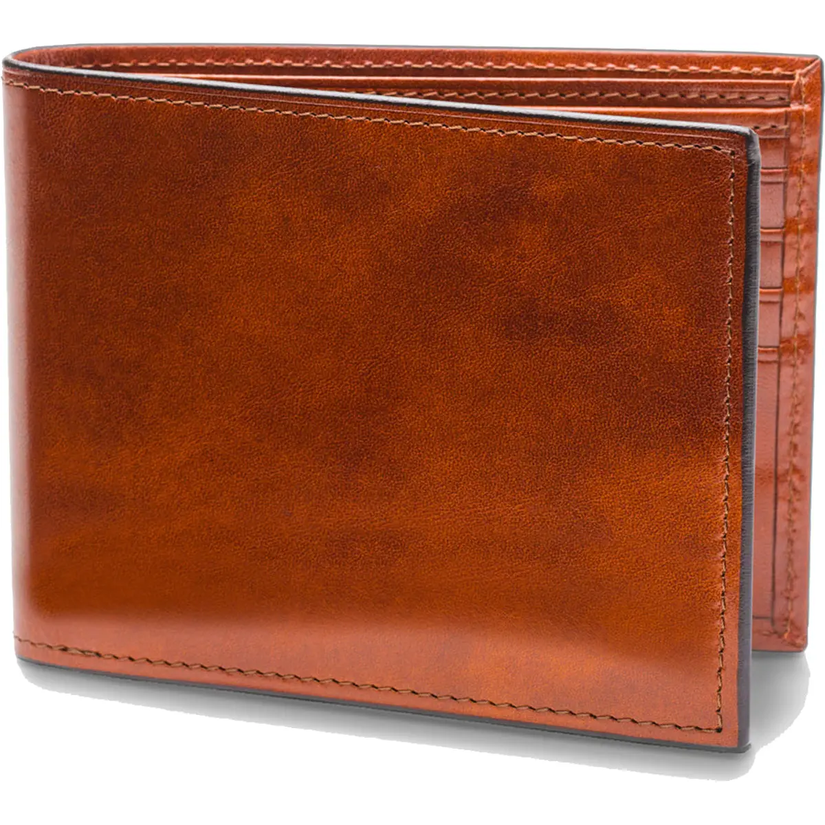 Bosca Old Leather Bifold With Card/Id Flap 1