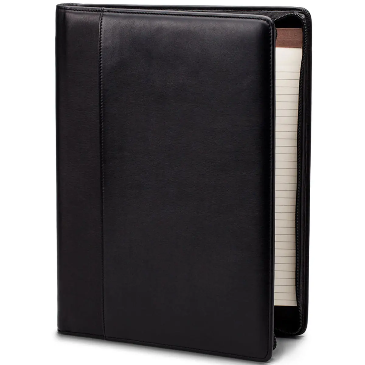 Bosca Nappa Vitello Deluxe Zip Around Portfolio Organizer 1