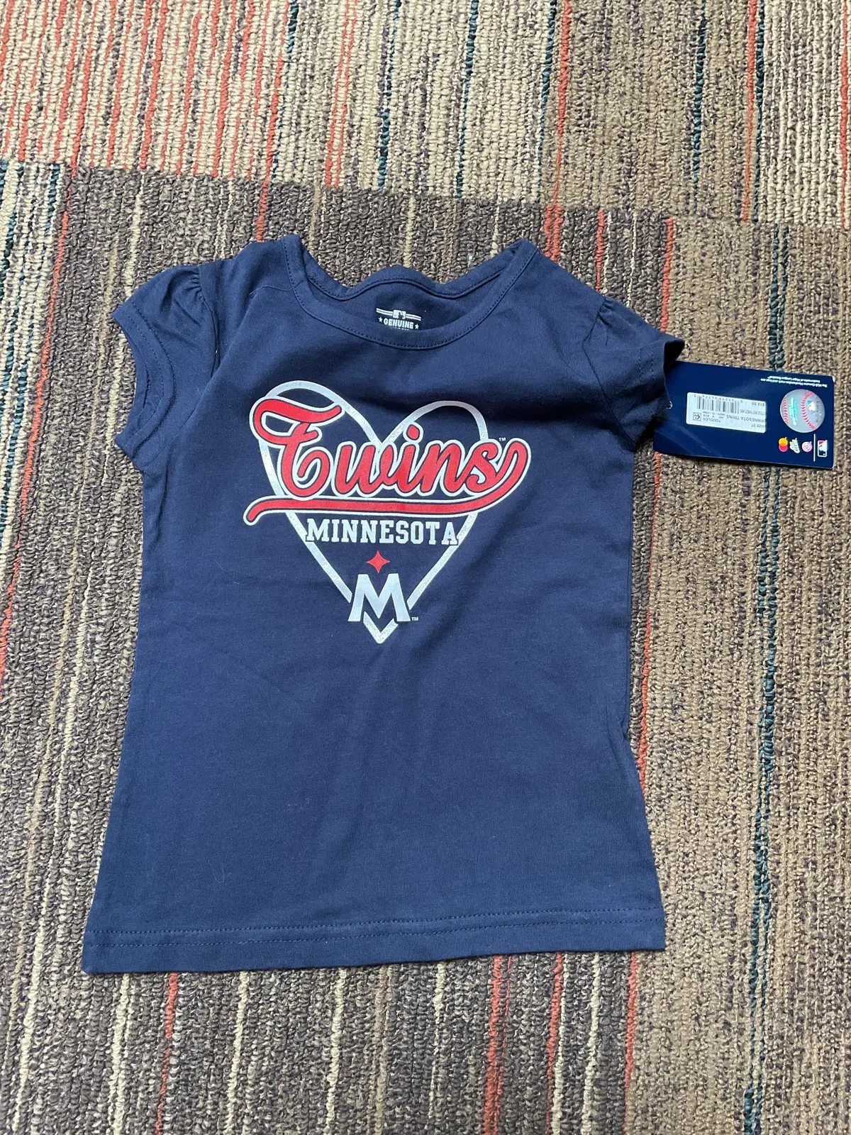 Kids Minnesota Twins Genuine Merchandise Short Sleeve Shirt 1