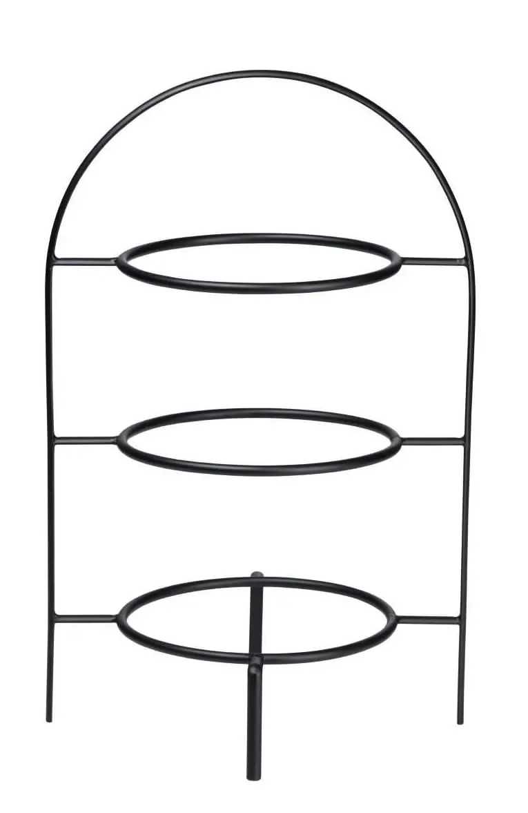Asa Selection Etagere / Serveertoren A Table - Zwart - Ø 21 Cm - 3-Laags 1
