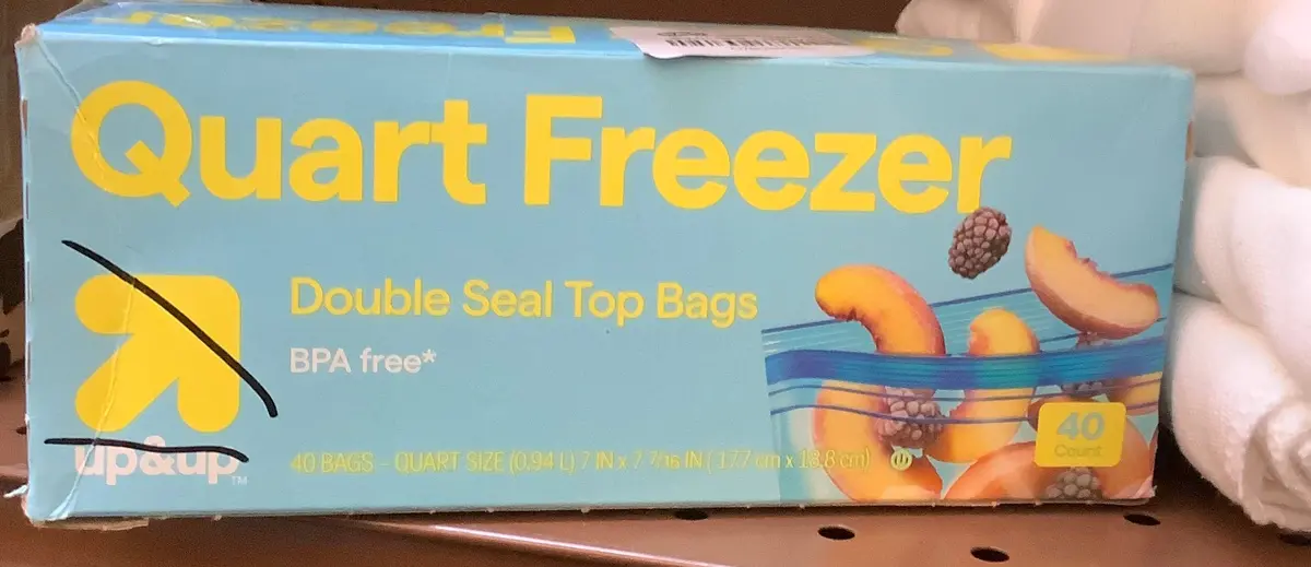 Quart Freezer Storage Bags - 40Ct 1