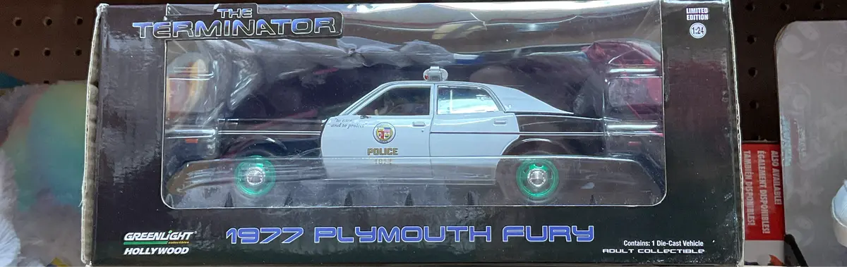 Greenlight Hollywood 1977 Plymouth Fury- The Terminator 1